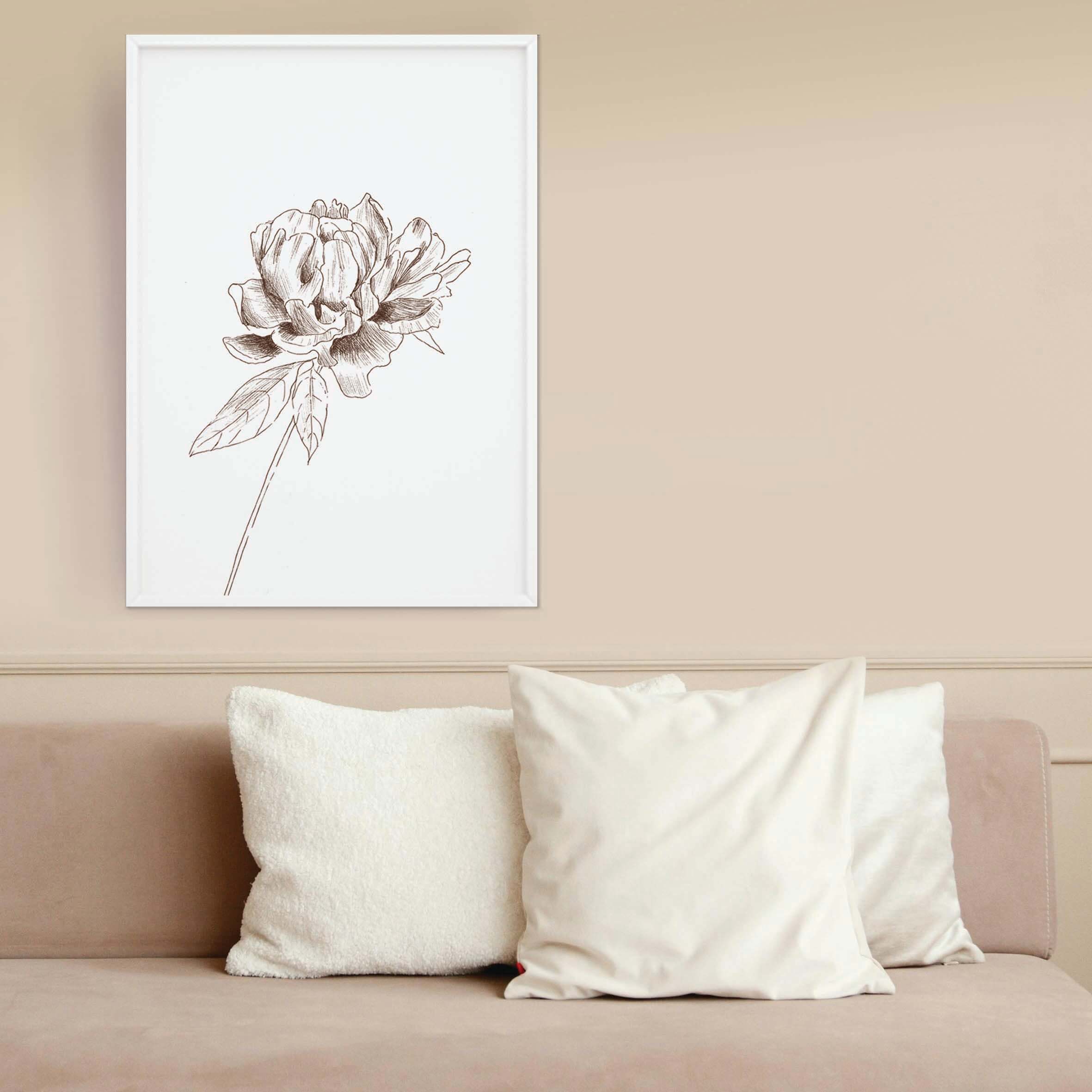 Druk obrazu "Peonia" A3